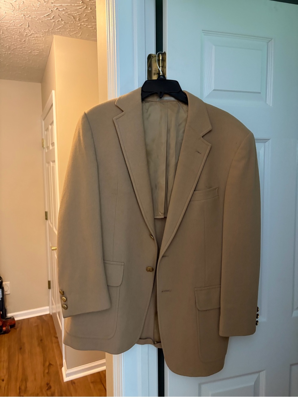 Source Unknown Tan Sport Coat - Single-Breasted Blazer